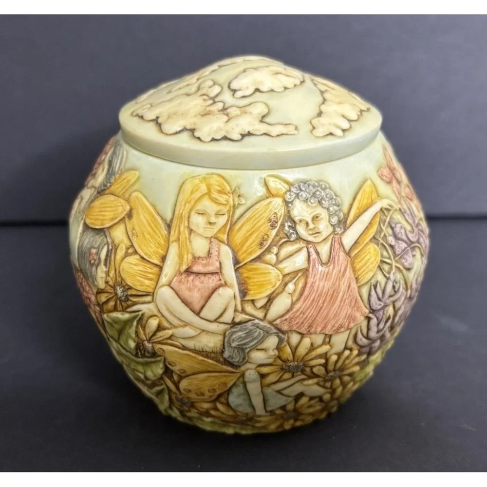 Harmony Ball Kingdom Jardinia Garden Secret Fairy Cache Pot Treasure Jar Trinket